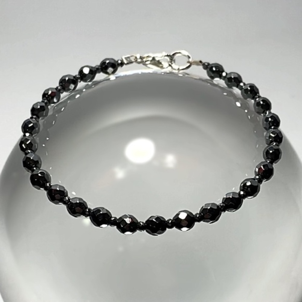 Hand Made Hematite Bracelet